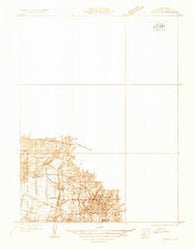 Olinda California Historical topographic map, 1:31680 scale, 7.5 X 7.5 Minute, Year 1932