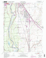 Olivehurst California Historical topographic map, 1:24000 scale, 7.5 X 7.5 Minute, Year 1952