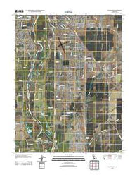 Olivehurst California Historical topographic map, 1:24000 scale, 7.5 X 7.5 Minute, Year 2012