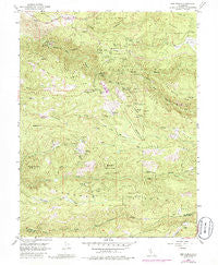 Omo Ranch California Historical topographic map, 1:24000 scale, 7.5 X 7.5 Minute, Year 1952