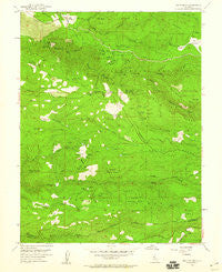 Omo Ranch California Historical topographic map, 1:24000 scale, 7.5 X 7.5 Minute, Year 1952