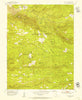 Omo Ranch California Historical topographic map, 1:24000 scale, 7.5 X 7.5 Minute, Year 1952