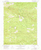 Omo Ranch California Historical topographic map, 1:24000 scale, 7.5 X 7.5 Minute, Year 1952