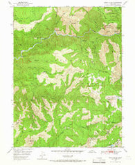Onion Valley California Historical topographic map, 1:24000 scale, 7.5 X 7.5 Minute, Year 1950