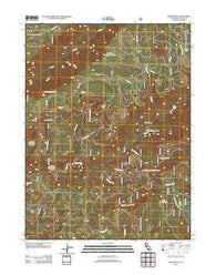 Onion Butte California Historical topographic map, 1:24000 scale, 7.5 X 7.5 Minute, Year 2012