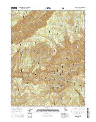 Onion Butte California Current topographic map, 1:24000 scale, 7.5 X 7.5 Minute, Year 2015