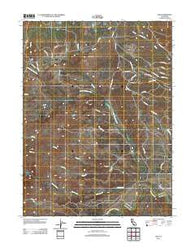 Ono California Historical topographic map, 1:24000 scale, 7.5 X 7.5 Minute, Year 2012