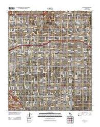 Ontario California Historical topographic map, 1:24000 scale, 7.5 X 7.5 Minute, Year 2012