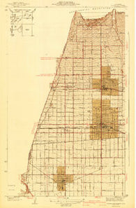 Ontario and Vicinity California Historical topographic map, 1:31680 scale, 7.5 X 7.5 Minute, Year 1942