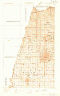 Ontario California Historical topographic map, 1:31680 scale, 7.5 X 7.5 Minute, Year 1933