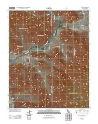 Onyx California Historical topographic map, 1:24000 scale, 7.5 X 7.5 Minute, Year 2012