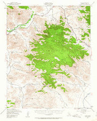 Onyx California Historical topographic map, 1:62500 scale, 15 X 15 Minute, Year 1943