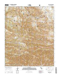 Onyx Peak California Current topographic map, 1:24000 scale, 7.5 X 7.5 Minute, Year 2015