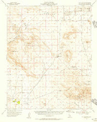 Opal Mountain California Historical topographic map, 1:62500 scale, 15 X 15 Minute, Year 1955