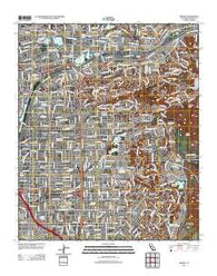 Orange California Historical topographic map, 1:24000 scale, 7.5 X 7.5 Minute, Year 2012