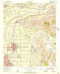 Orange California Historical topographic map, 1:24000 scale, 7.5 X 7.5 Minute, Year 1949