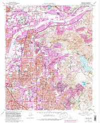 Orange California Historical topographic map, 1:24000 scale, 7.5 X 7.5 Minute, Year 1964