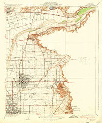 Orange California Historical topographic map, 1:31680 scale, 7.5 X 7.5 Minute, Year 1935