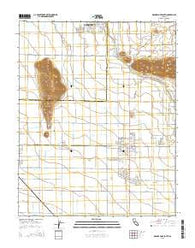 Orange Cove South California Current topographic map, 1:24000 scale, 7.5 X 7.5 Minute, Year 2015