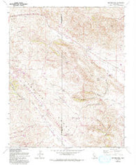 Orchard Peak California Historical topographic map, 1:24000 scale, 7.5 X 7.5 Minute, Year 1961