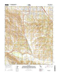Orcutt California Current topographic map, 1:24000 scale, 7.5 X 7.5 Minute, Year 2015