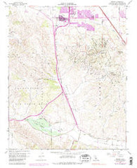 Orcutt California Historical topographic map, 1:24000 scale, 7.5 X 7.5 Minute, Year 1959