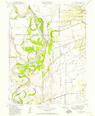 Ord Ferry California Historical topographic map, 1:24000 scale, 7.5 X 7.5 Minute, Year 1949