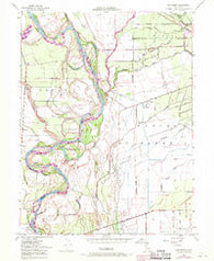 Ord Ferry California Historical topographic map, 1:24000 scale, 7.5 X 7.5 Minute, Year 1949