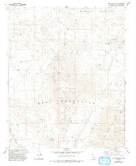 Ord Mountain California Historical topographic map, 1:24000 scale, 7.5 X 7.5 Minute, Year 1982