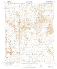Ord Mountains California Historical topographic map, 1:62500 scale, 15 X 15 Minute, Year 1955