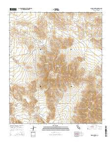 Ord Mountain California Current topographic map, 1:24000 scale, 7.5 X 7.5 Minute, Year 2015