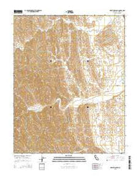 Orestimba Peak California Current topographic map, 1:24000 scale, 7.5 X 7.5 Minute, Year 2015
