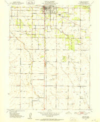 Orland California Historical topographic map, 1:24000 scale, 7.5 X 7.5 Minute, Year 1951