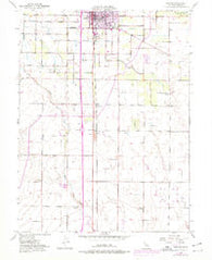Orland California Historical topographic map, 1:24000 scale, 7.5 X 7.5 Minute, Year 1951