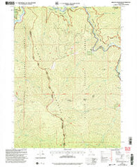 Orleans Mountain California Historical topographic map, 1:24000 scale, 7.5 X 7.5 Minute, Year 2001