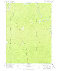Orleans Mtn. California Historical topographic map, 1:24000 scale, 7.5 X 7.5 Minute, Year 1974