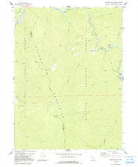 Orleans Mtn. California Historical topographic map, 1:24000 scale, 7.5 X 7.5 Minute, Year 1974