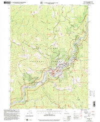 Orleans California Historical topographic map, 1:24000 scale, 7.5 X 7.5 Minute, Year 1997