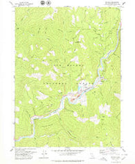 Orleans California Historical topographic map, 1:24000 scale, 7.5 X 7.5 Minute, Year 1978