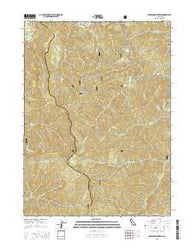 Orleans Mountain California Current topographic map, 1:24000 scale, 7.5 X 7.5 Minute, Year 2015