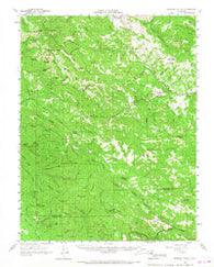 Ornbaun Valley California Historical topographic map, 1:62500 scale, 15 X 15 Minute, Year 1960