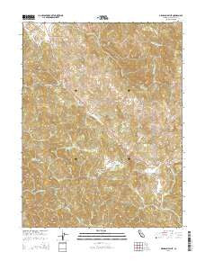 Ornbaun Valley California Current topographic map, 1:24000 scale, 7.5 X 7.5 Minute, Year 2015
