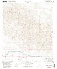 Orocopia Canyon California Historical topographic map, 1:24000 scale, 7.5 X 7.5 Minute, Year 1958
