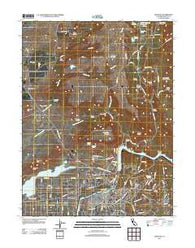 Oroville California Historical topographic map, 1:24000 scale, 7.5 X 7.5 Minute, Year 2012