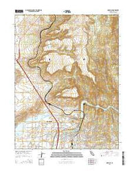 Oroville California Current topographic map, 1:24000 scale, 7.5 X 7.5 Minute, Year 2015
