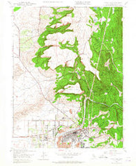 Oroville California Historical topographic map, 1:24000 scale, 7.5 X 7.5 Minute, Year 1947