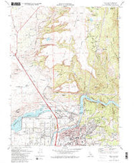 Oroville California Historical topographic map, 1:24000 scale, 7.5 X 7.5 Minute, Year 1970