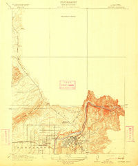 Oroville California Historical topographic map, 1:31680 scale, 7.5 X 7.5 Minute, Year 1912