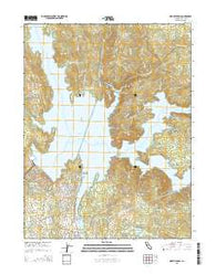 Oroville Dam California Current topographic map, 1:24000 scale, 7.5 X 7.5 Minute, Year 2015