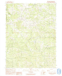Orrs Springs California Historical topographic map, 1:24000 scale, 7.5 X 7.5 Minute, Year 1991